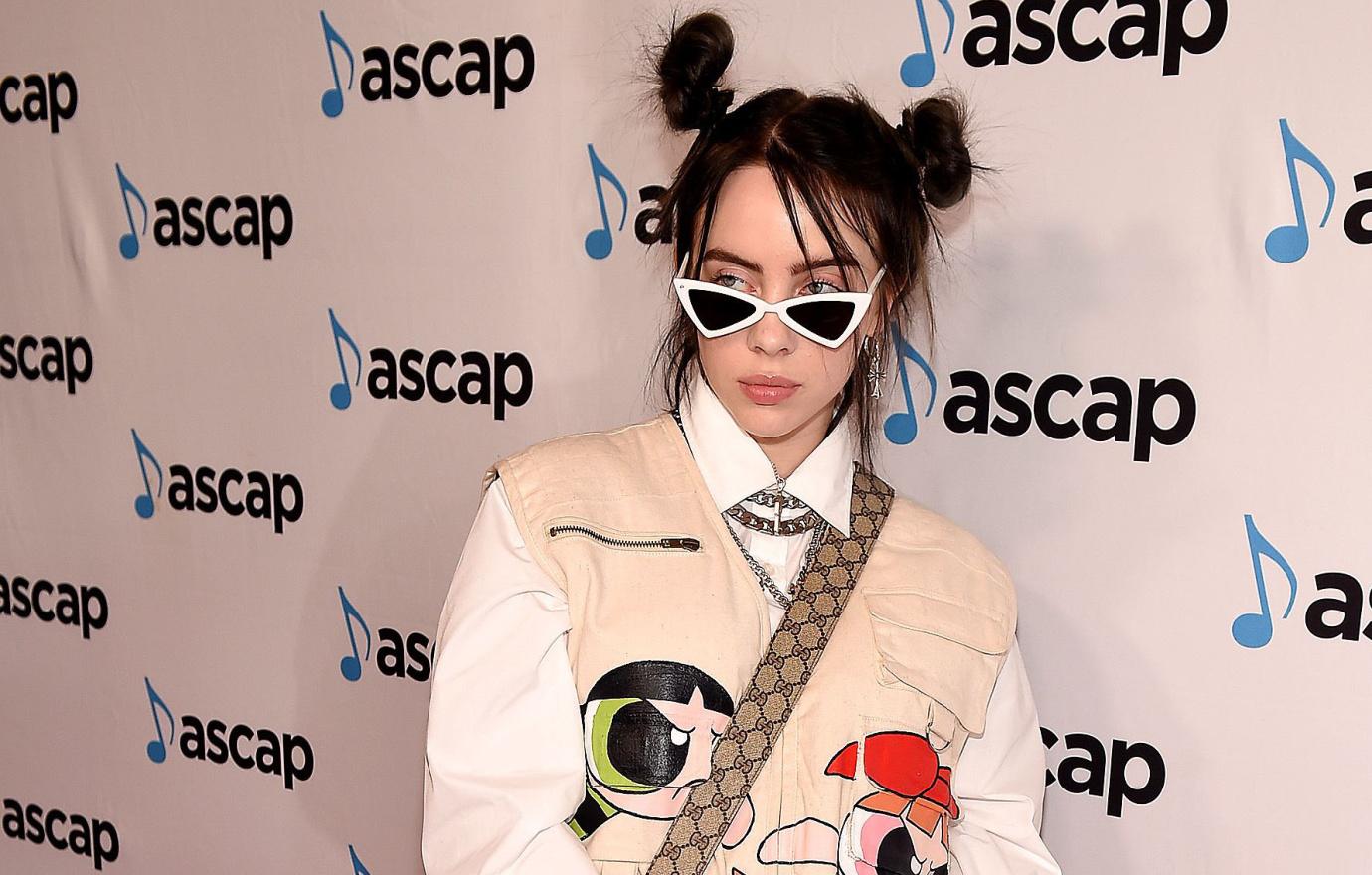 Billie Eilish at the ASCAP pop awards