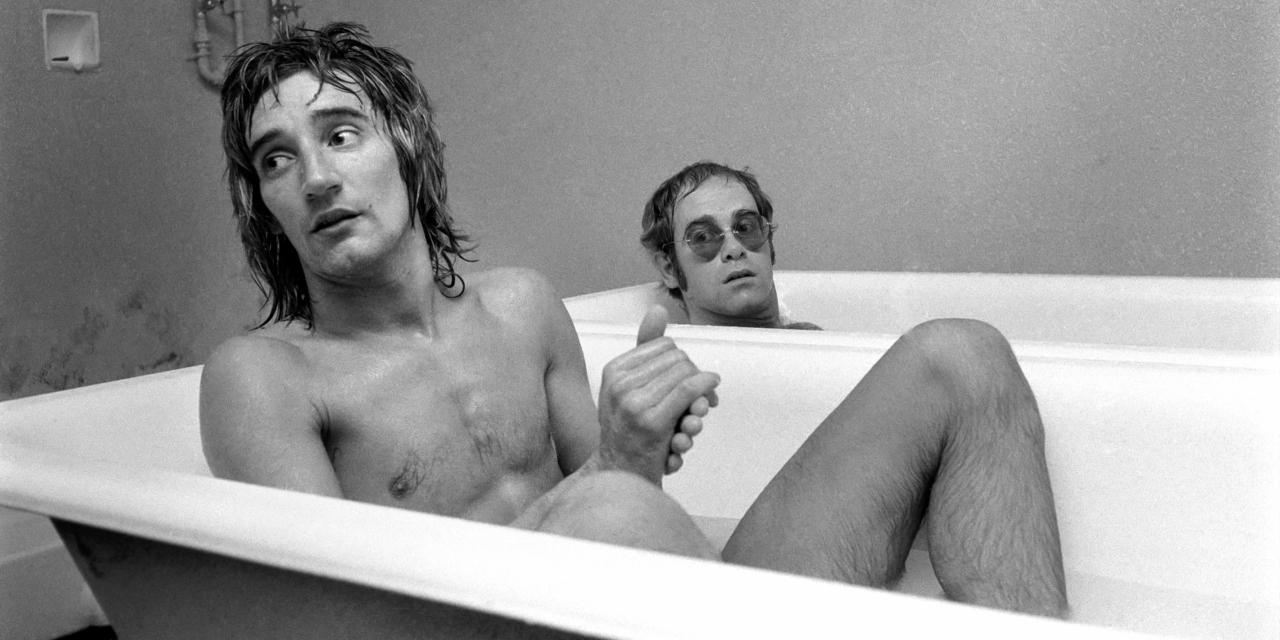 Rod Stewart and Elton John