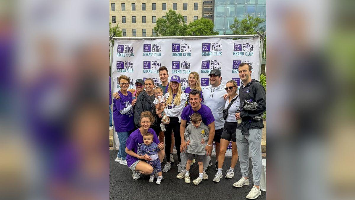 image of The star is all about spreading the word about early detection and being an ambassador with The Pancreatic Cancer Action Network (PanCAN). 