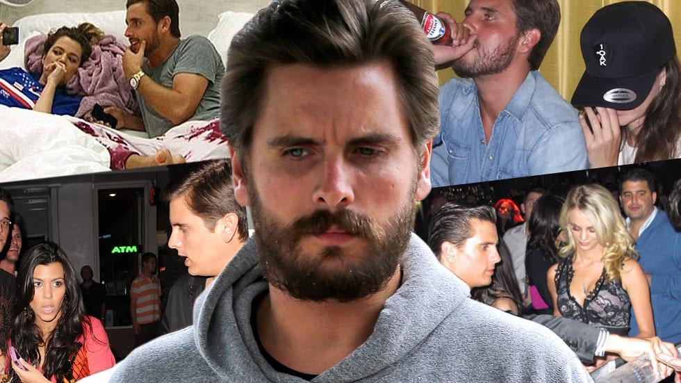 Scott disick cheating kourtney kardashaian over the years