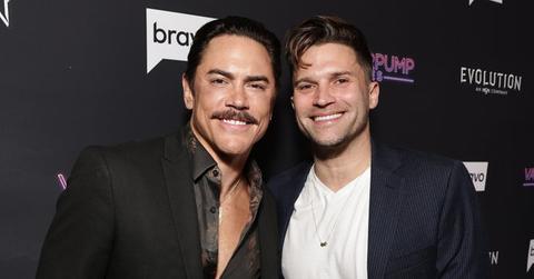 tom schwartz discovered tom sandovals affair raquel leviss  month ago kristen doute reveals