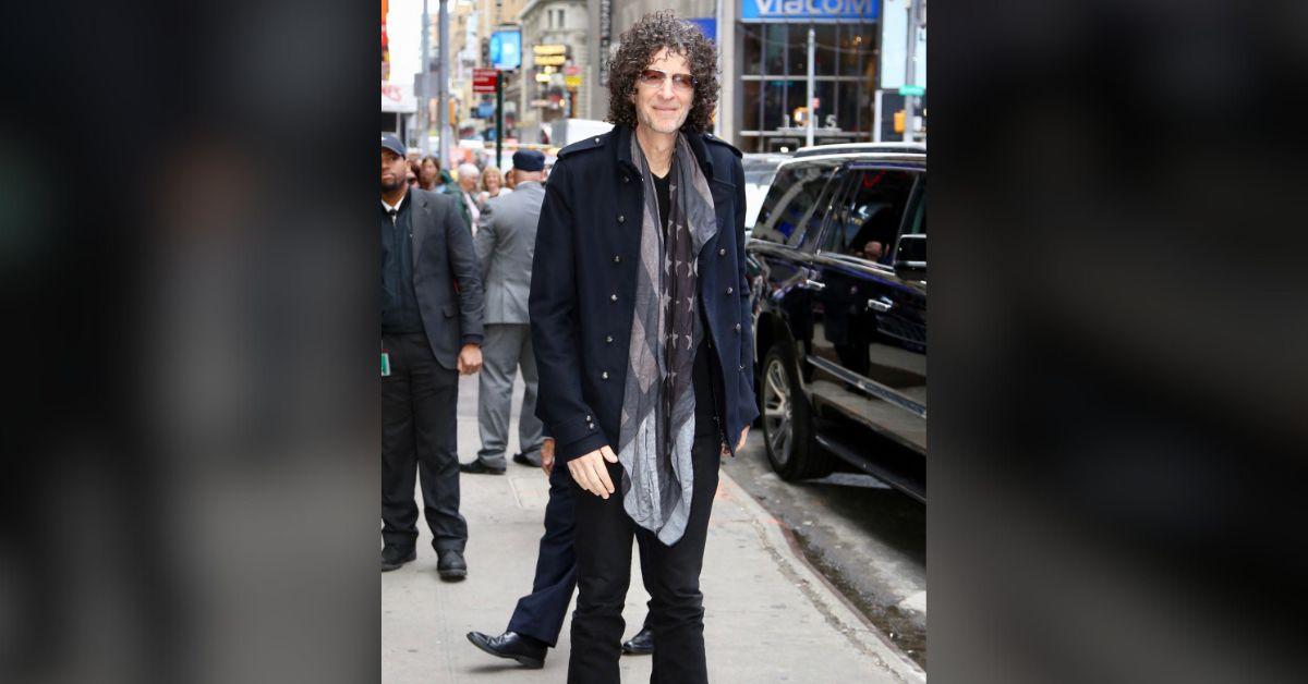 Photo of Howard Stern signed a five-year contract in 2020.