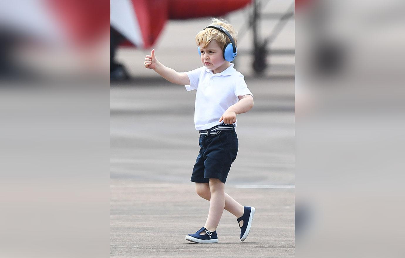 The Duke &amp; Duchess Of Cambridge Visit The Royal International Air Tattoo