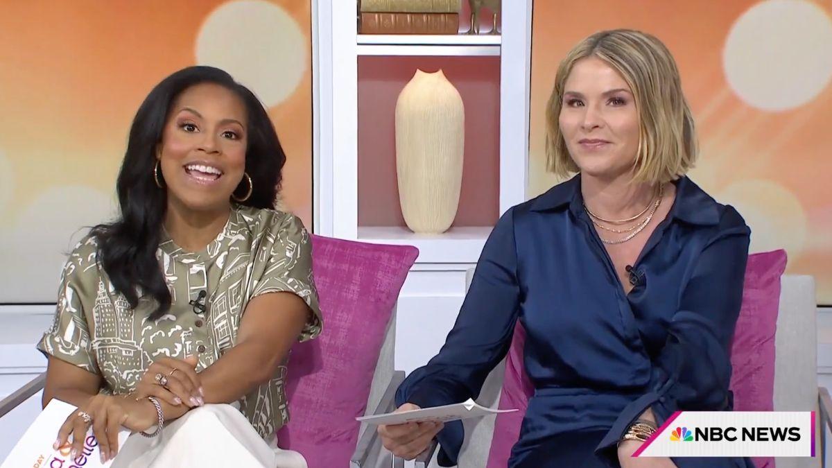 Image of Sheinelle Jones became Jenna Bush Hager's permanent co-host in January.