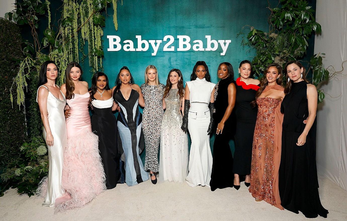 katy perry miranda kerr mindy kaling ayesha curry kelly sawyer patricof co ceo babybaby norah weinstein co ceo babybaby ciara kelly rowland ashley graham jessica alba and jennifer garner