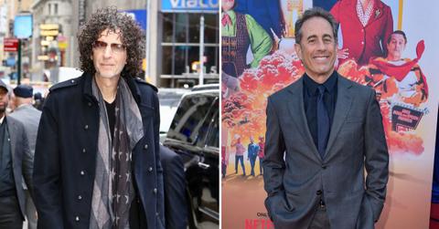 howard stern feels weird friend jerry seinfelds diss