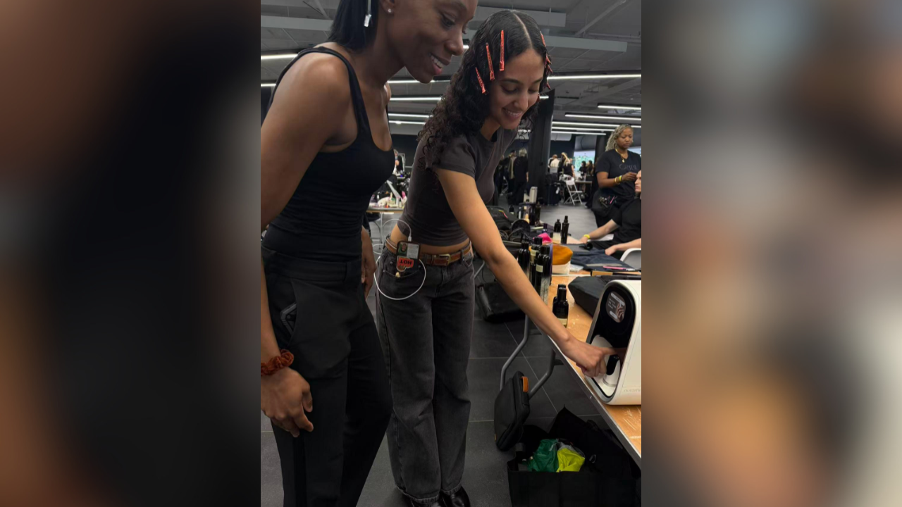 aurami takes its ai powered nail tech backstage at new york fashion week