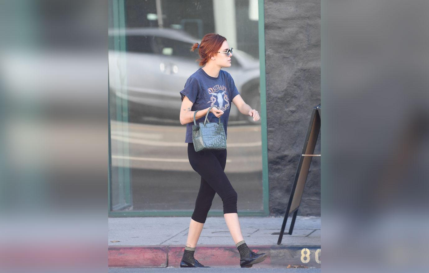 EXCLUSIVE: Tallulah Willis shops on Melrose