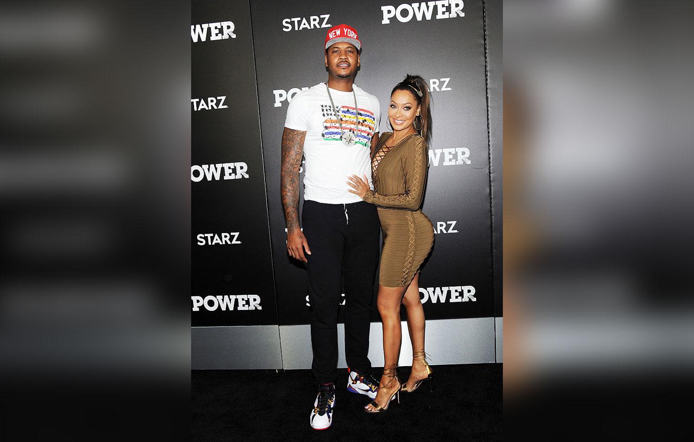 La La And Carmelo Anthony Marriage Strained