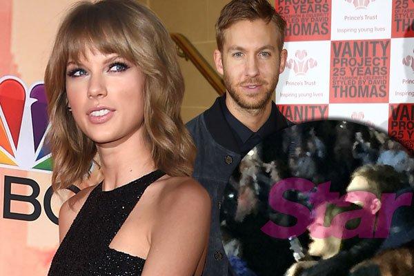 Taylor swift calvin harris go public