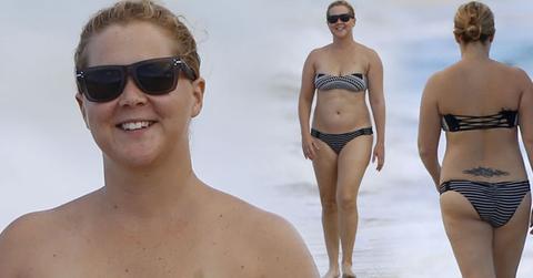 Amy Schumer Strapless Bikini Body Hawaii