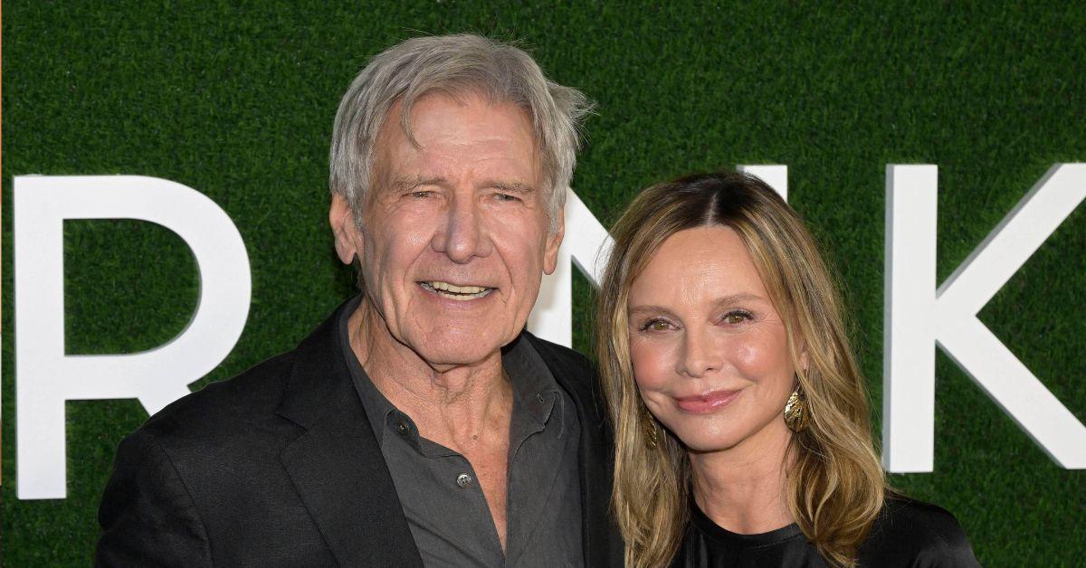 image of Harrison Ford married Calista Flockhart in 2010.