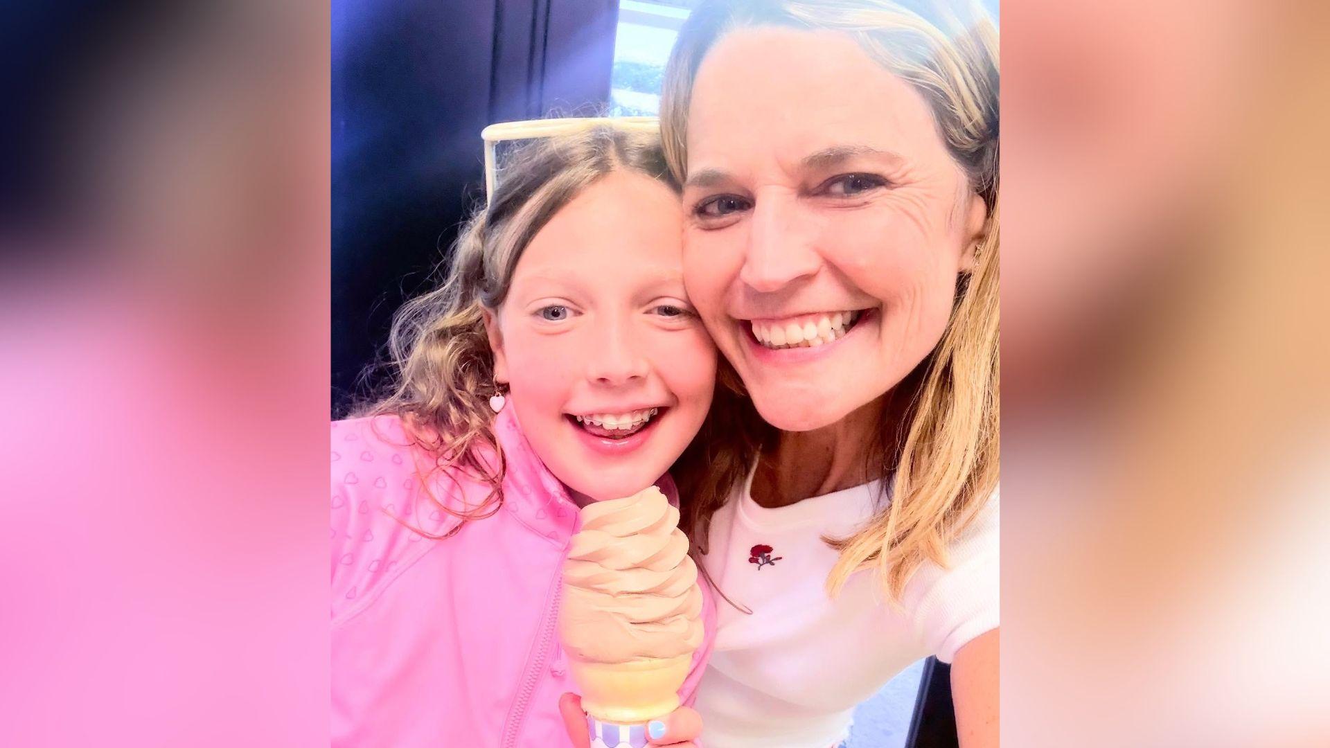 image of Savannah Guthrie shares Vale and 9-year-old Charley with her husband, Michael Feldman.