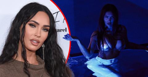 Image of Megan Fox left little to the imagination!