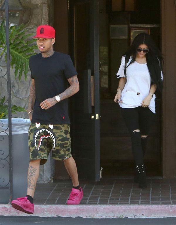 Kylie jenner tyga texting scandal