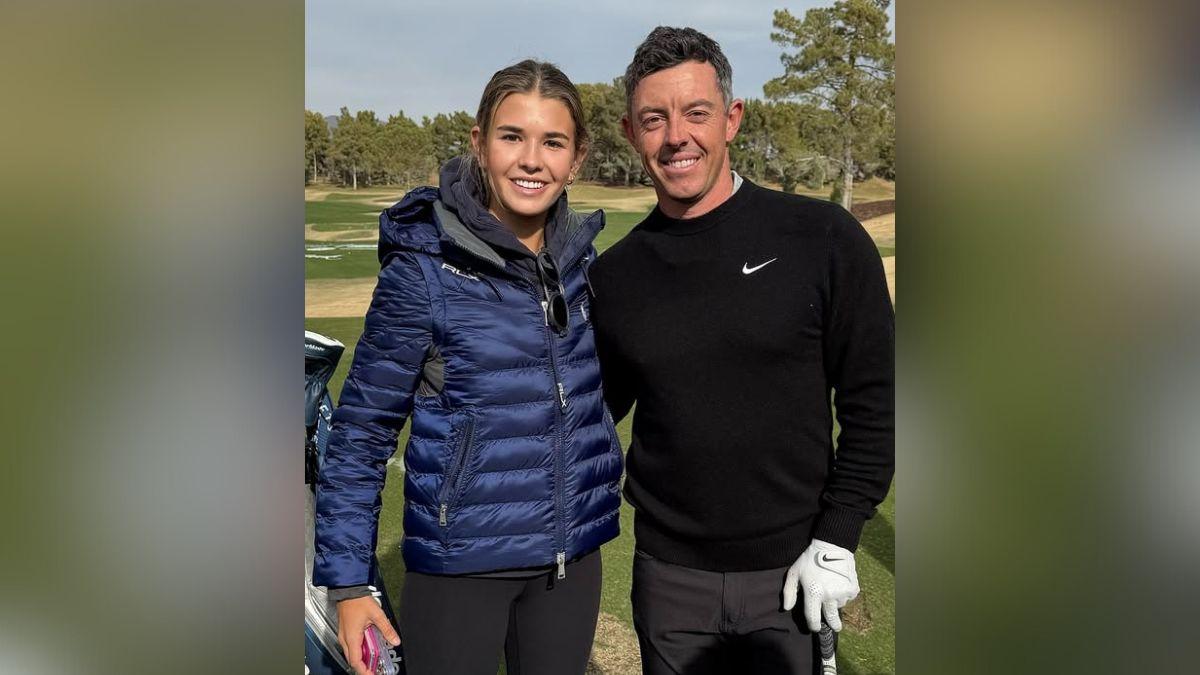 image of Kai Trump and the famous golfer also bonded over the sports.