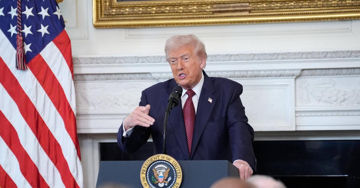 Image of Donald Trump said two National Guardsmen were both 'critically wounded' during the shooting.