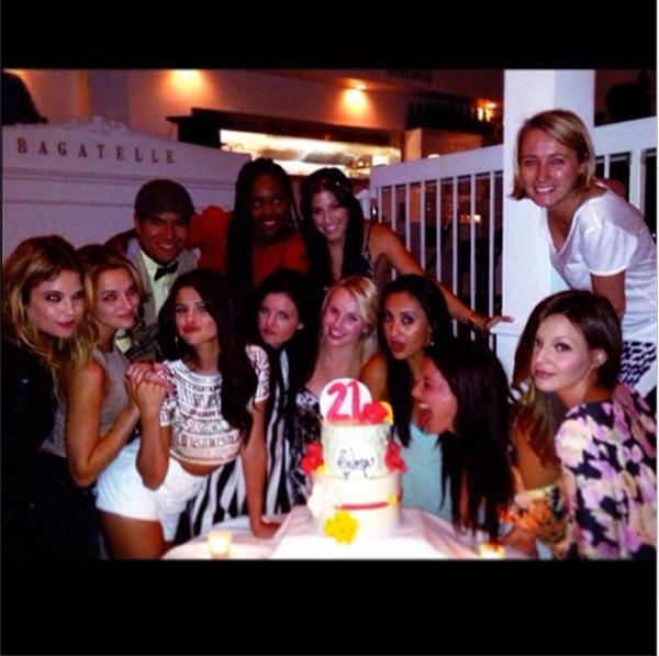 Selena Gomez Birthday Party Instagram