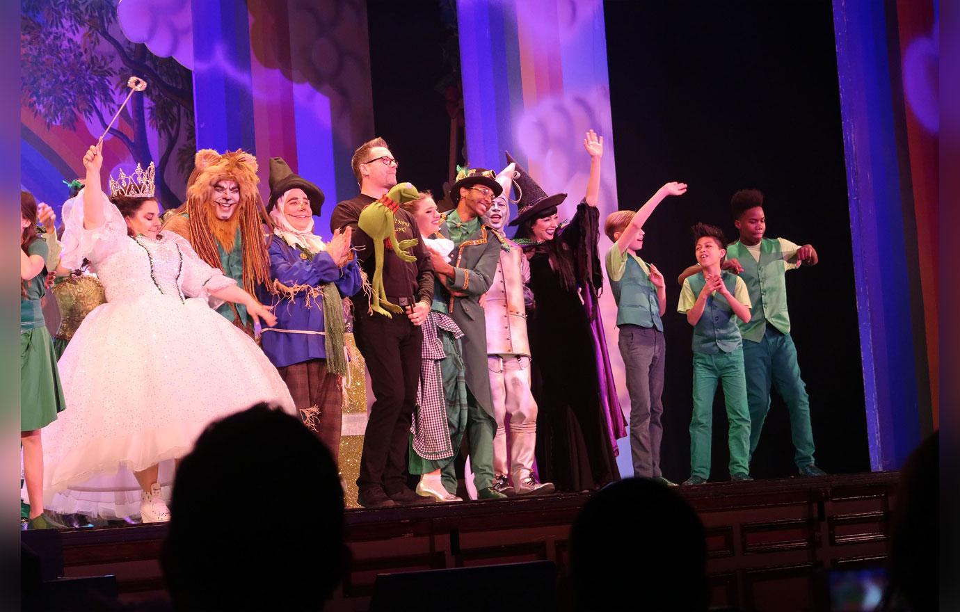 Mackenzie Ziegler takes a last bow at the closing show of  The Wonderful Winter of Oz