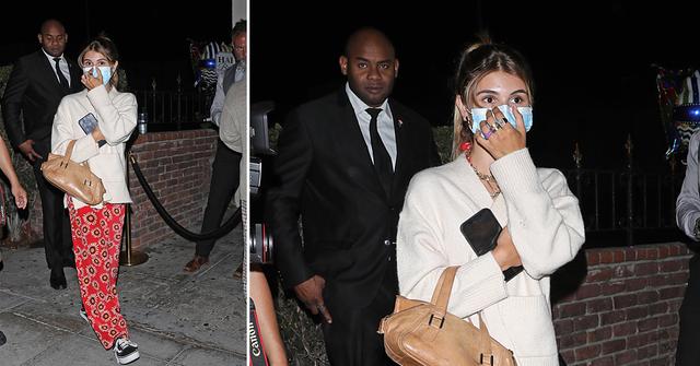 olivia jade giannulli parties at delilah restaurant