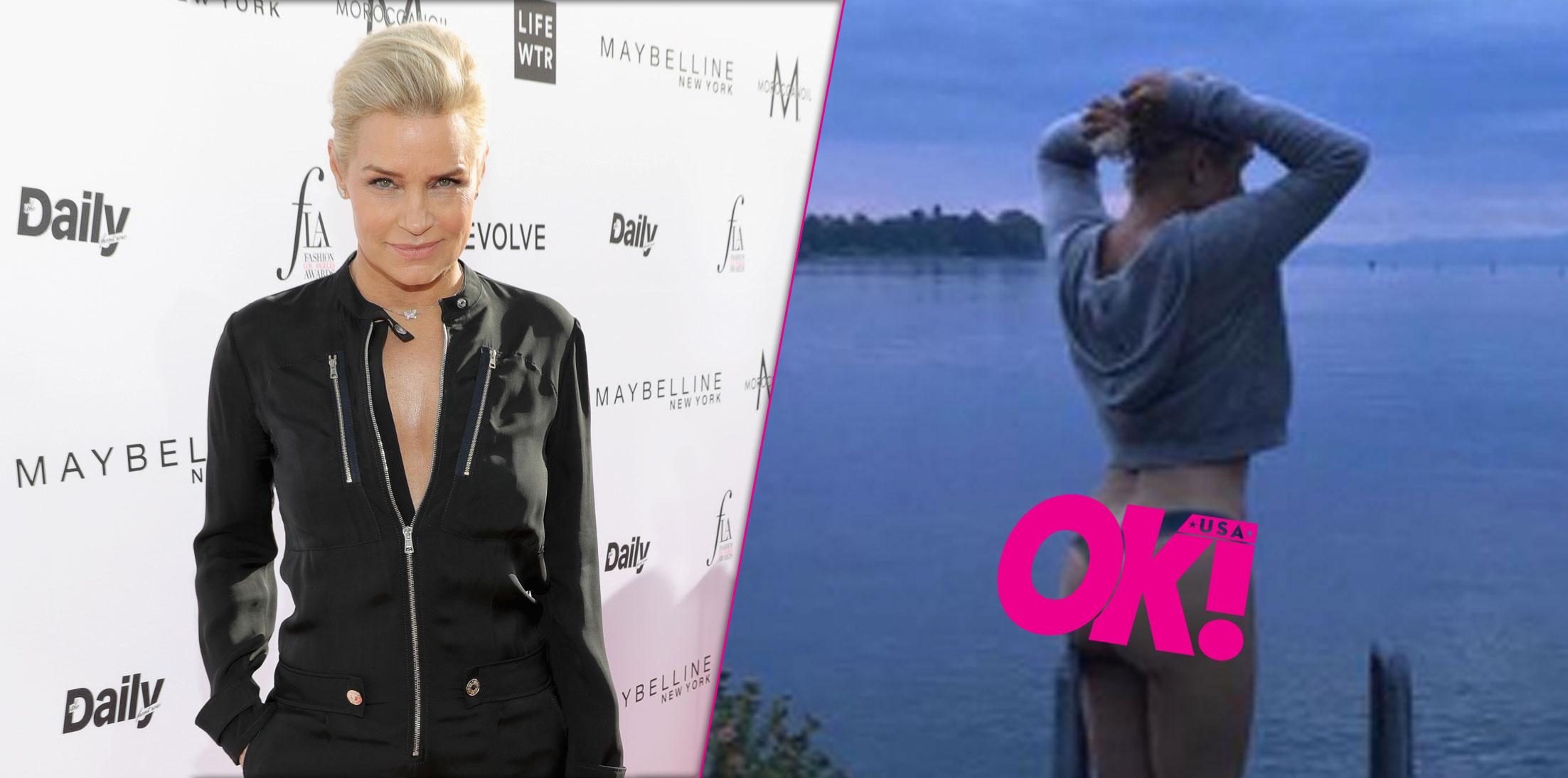 RHOBH Yolanda Hadid Butt Thong Photo Long