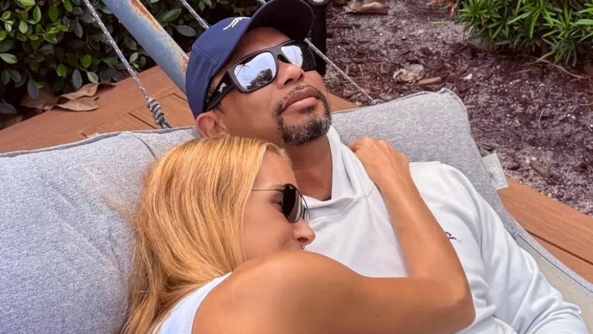 image of tiger woods and Vanessa trump