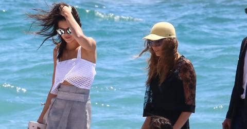 Kendall Jenner and Cara Delevingne meet up in Cannes