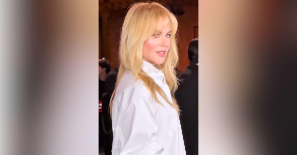 Image of Nicole Kidman attended Paris Fashion Week.
