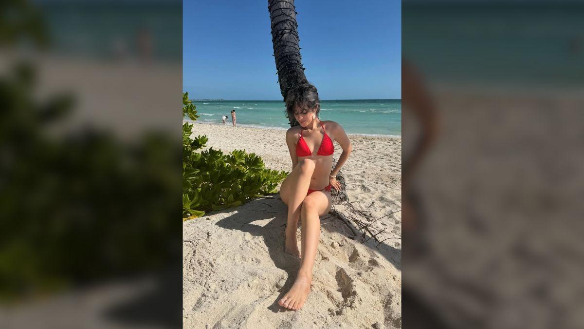 Image of Camila Cabello sported blonde hair for some time.