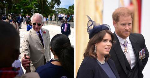princess eugenie relationship prince harry advantage king charles