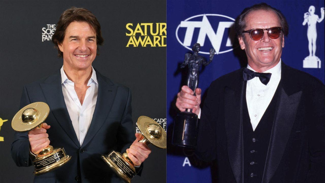 Split image of Tom Cruise and Jack Nicholson.
