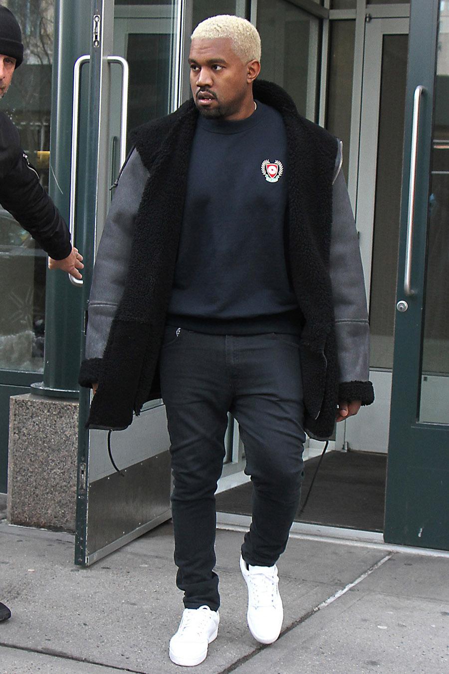 Kanye west hair color