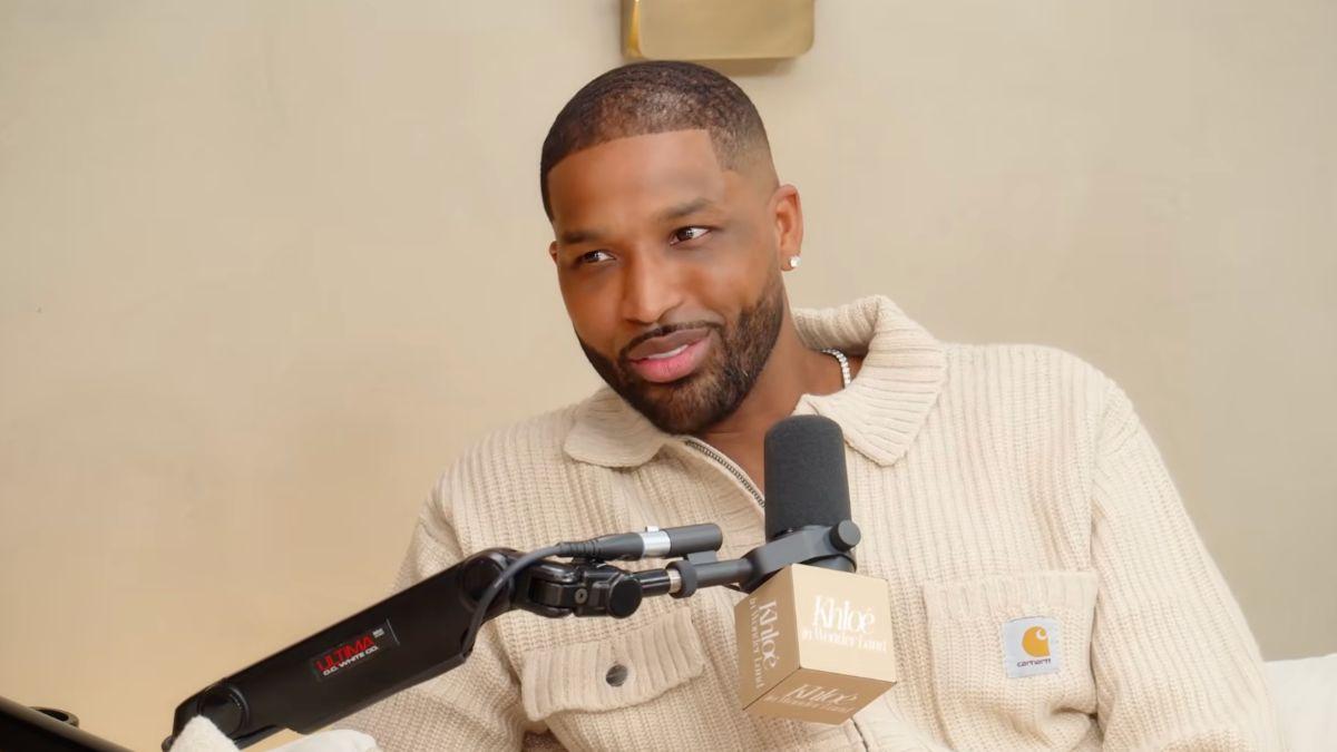 Image of Khloé Kardashian and Tristan Thompson are amicable and co-parent their children.