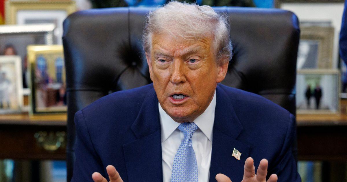 Image of Donald Trump agreed to release the Epstein files.