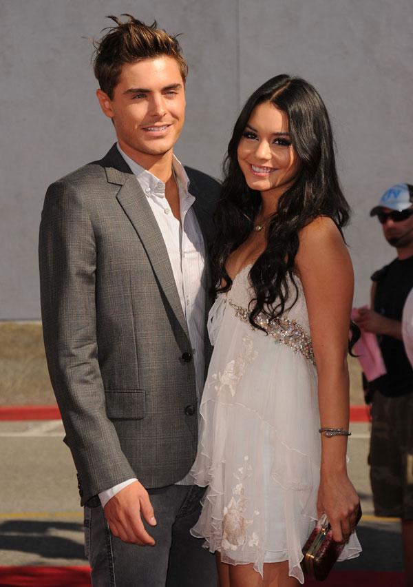 vanessa hudgens zac efron high school musical reunion