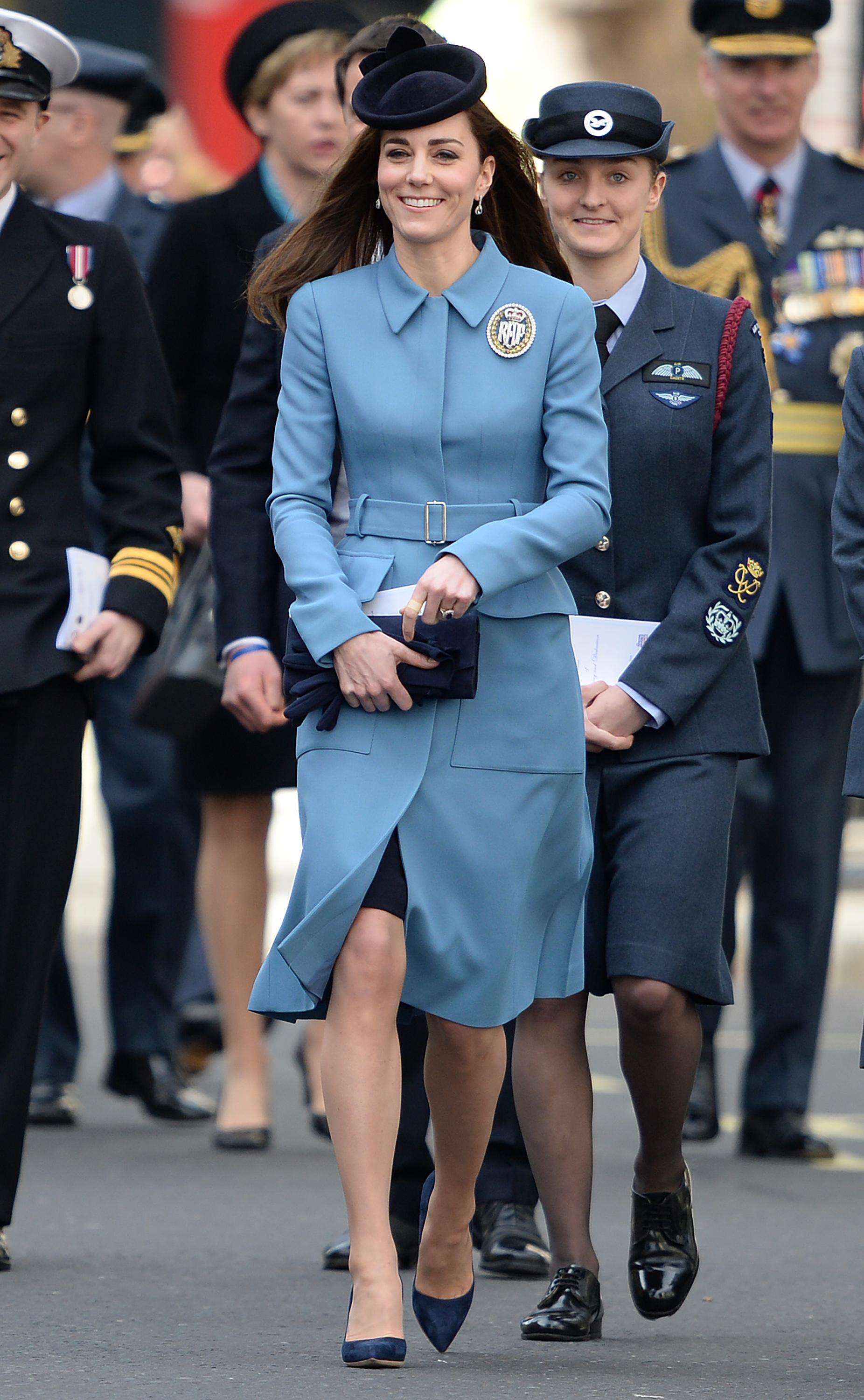 The Duchess of Cambridge marks the Air Cadets 75th Anniversary