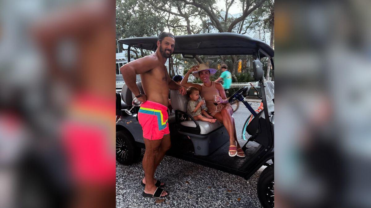 image of Jessie James Decker said she and her husband have the same values. 