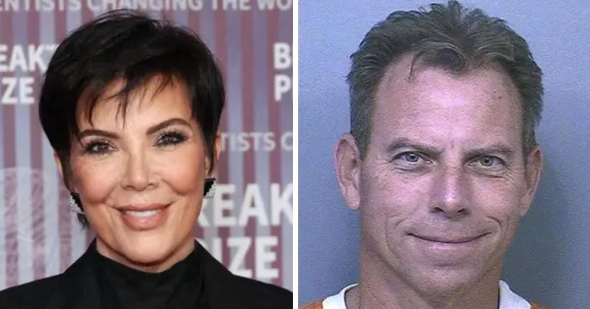 Split photos of Kris Jenner and Erik Menendez