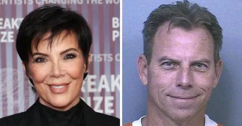 Split photos of Kris Jenner and Erik Menendez