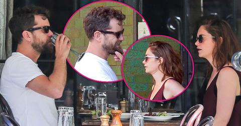 joshua jackson ruth wilson romantic dinner date