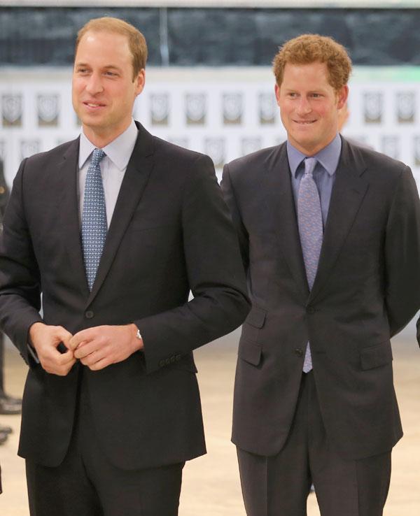 Prince William and Harry