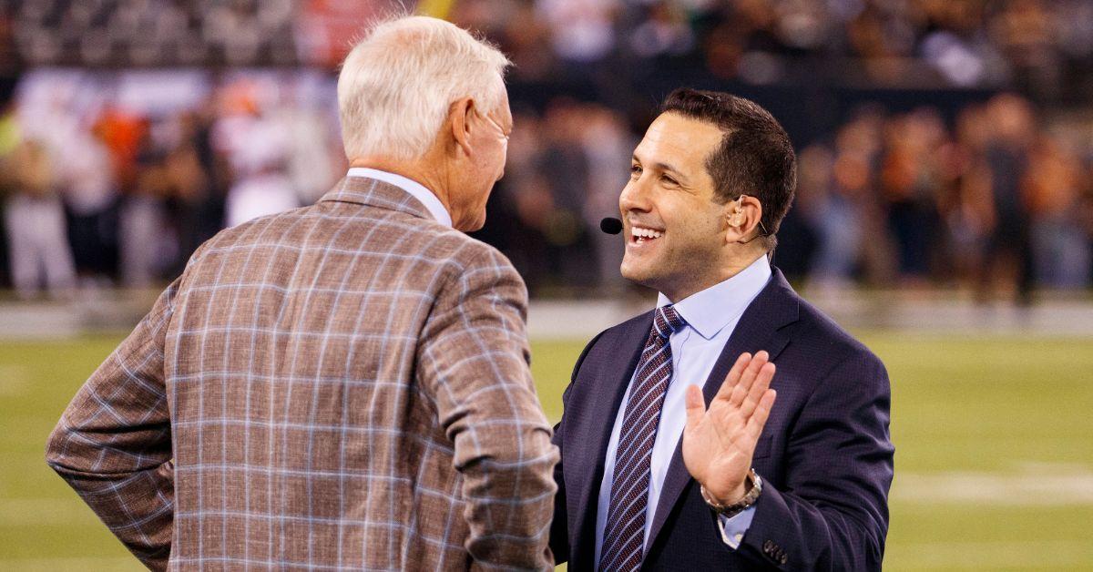image of Adam Schefter is an ESPN NFL insider known for breaking major news.