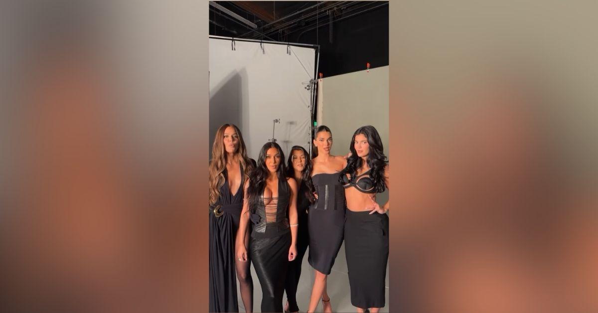 image of Fans speculated Kourtney Kardashian was pregnant after a promo video dropped. 
