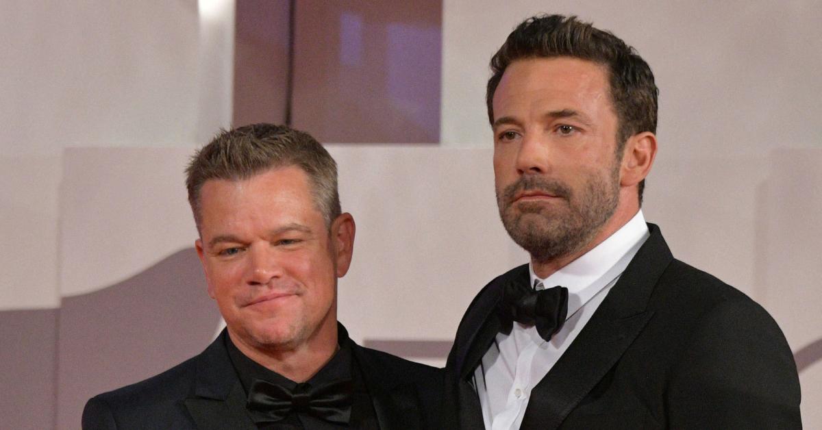 ben affleck matt damon pp