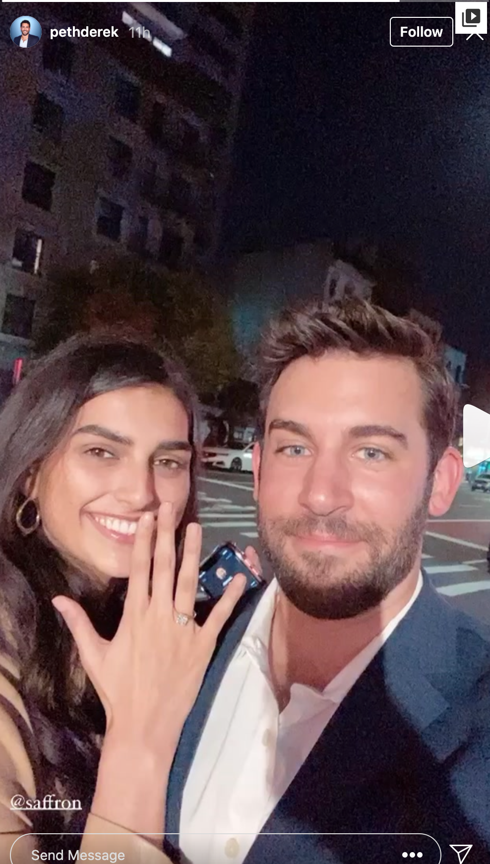 Derek Peth Engaged