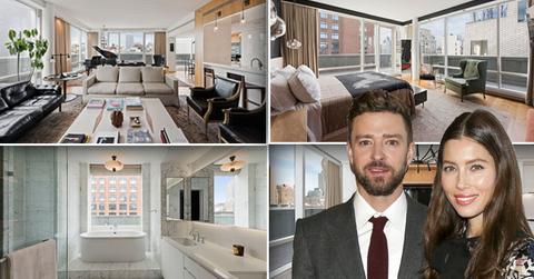 Justin timberlake jessica biel selling nyc home