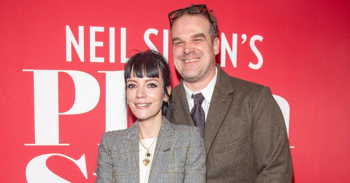 image of David Harbour allegedly cheated on Lily Allen.