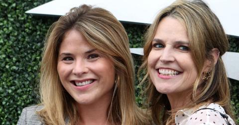 image of savannah Guthrie and Jenna bush hager