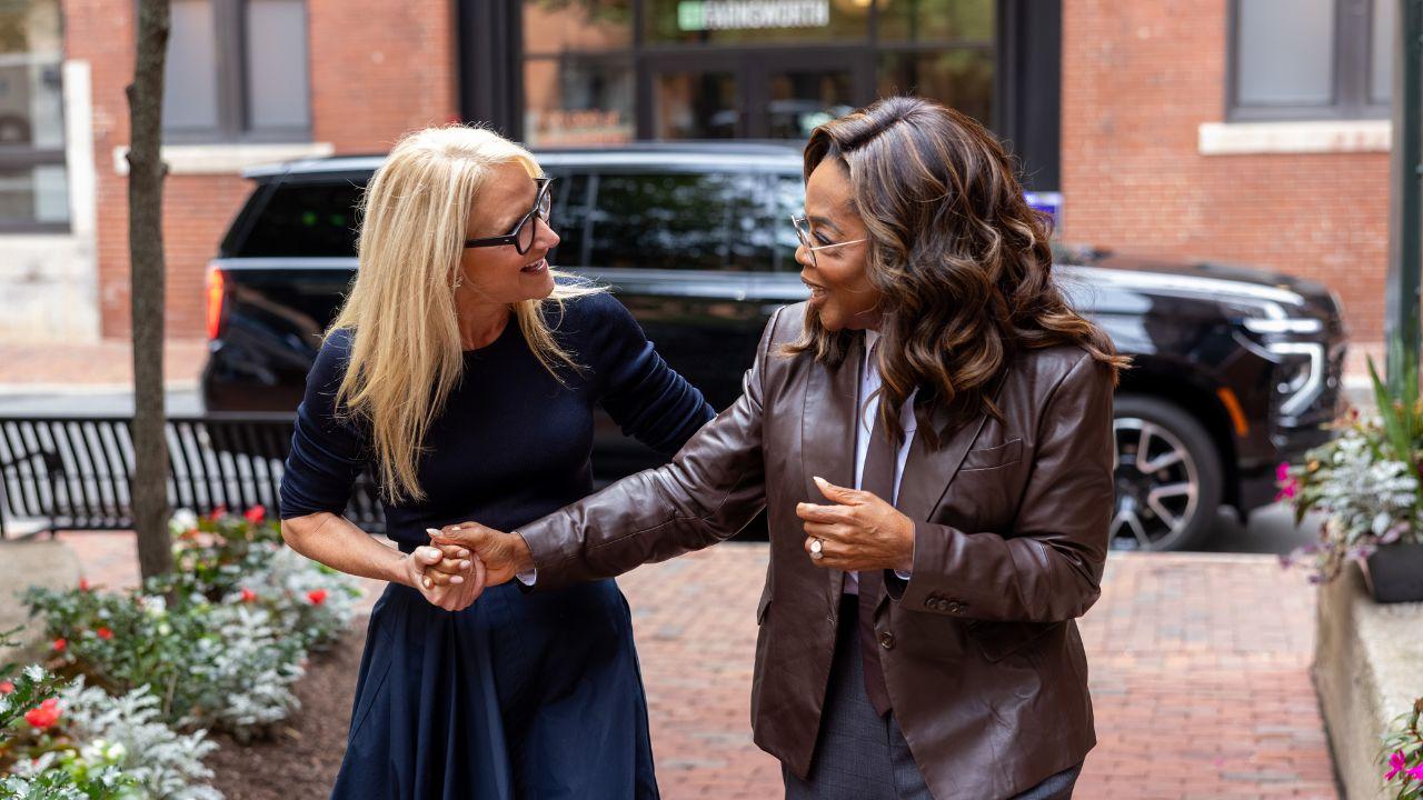 Image of Oprah Winfrey said forgiveness and acceptance allowed her to make peace with her mother long before her death.