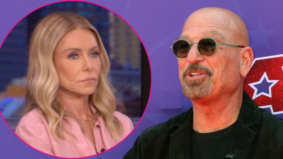 Composite photo of Kelly Ripa and Howie Mandel.